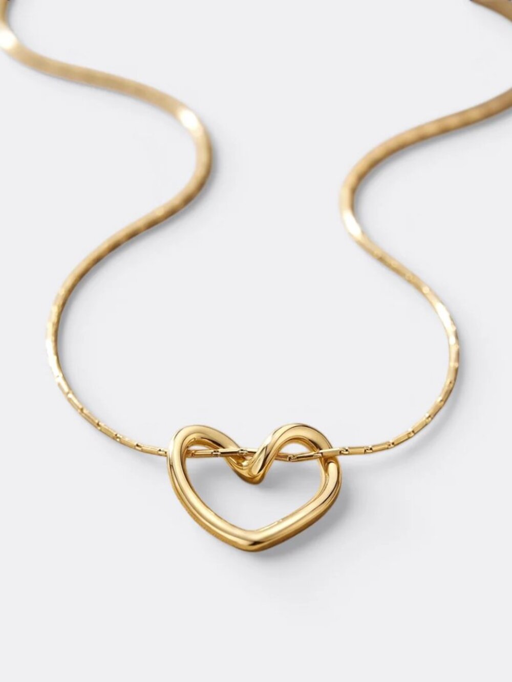 mint&lily Open Heart Necklace